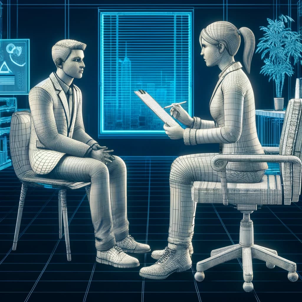 Avatar-led interview skills training in an education setting